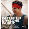 imageTough Headwear Sport Headbands for Men  Workout Headbands for Women  Running Headband Tennis Athletic SweatbandRed