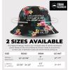 imageSummer Bucket Hat for Women  Fisherman Hat  Beach Bucket Hats for Men  Womens Summer Hat  Bucket Sun Hats for ProtectionFloral Black