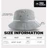 imageSummer Bucket Hat for Women  Fisherman Hat  Beach Bucket Hats for Men  Womens Summer Hat  Bucket Sun Hats for ProtectionLight Gray