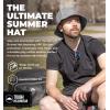 imageSummer Bucket Hat for Women  Fisherman Hat  Beach Bucket Hats for Men  Womens Summer Hat  Bucket Sun Hats for ProtectionLight Gray