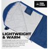 imageTough Outdoors Sleeping Bags for Adults ampamp Kids Sleeping Bags Girls Boys Teens  Camping Sleeping Bag for Backpacking Cold Warm Weather ampamp Summer Sleeping Bag  Lightweight Waterproof Compact Sleep BagAdult Sleeping Bag  4060F Temperature Rating