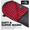 imageTough Outdoors Sleeping Bags for Adults ampamp Kids Sleeping Bags Girls Boys Teens  Camping Sleeping Bag for Backpacking Cold Warm Weather ampamp Summer Sleeping Bag  Lightweight Waterproof Compact Sleep BagAdult Sleeping Bag  1550F Temperature Rating