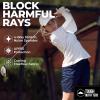 imageTough Outdoors Sun Protection Sleeves  UV Arm Sleeves for Men and Women  Golf Cooling Arm Sleeves  Baseball Sun SleevesBlack  White
