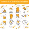 image12in1 Headband Prints  Versatile Lightweight Sports ampamp Casual Headwear  Bandana Neck Gaiter Balaclava Helmet Liner Mask ampamp More Constructed with High Performance Moisture Wicking Microfiber Tie Dye One Size