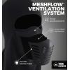 imageBalaclava Ski Mask  Thermal Face Mask Cold Weather Motorcycle Gear with Breathable Air Vents  Winter Face MaskBlack