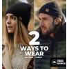 imageBeanie for Women  Warm Winter Hats for Men Knit Hat for Cold Weather Soft Ribbed Beanie Cap ampamp Lightweight Toboggan HatsBlack