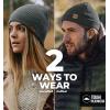 imageBeanie for Women  Warm Winter Hats for Men Knit Hat for Cold Weather Soft Ribbed Beanie Cap ampamp Lightweight Toboggan HatsDark Gray