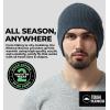imageBeanie for Women  Warm Winter Hats for Men Knit Hat for Cold Weather Soft Ribbed Beanie Cap ampamp Lightweight Toboggan HatsDark Gray