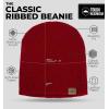imageBeanie for Women  Warm Winter Hats for Men Knit Hat for Cold Weather Soft Ribbed Beanie Cap ampamp Lightweight Toboggan HatsMaroon