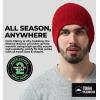 imageBeanie for Women  Warm Winter Hats for Men Knit Hat for Cold Weather Soft Ribbed Beanie Cap ampamp Lightweight Toboggan HatsMaroon
