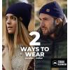 imageBeanie for Women  Warm Winter Hats for Men Knit Hat for Cold Weather Soft Ribbed Beanie Cap ampamp Lightweight Toboggan HatsNavy Blue