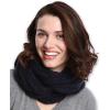 imageChunky Cable Knit Infinity Scarf by Tough Headwear  Stay Warm ampamp Stylish Year Round  Circle Loop Scarves for Women ampamp Men