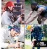 imageCooling Helmet Liners  Do Rag Skull Caps for Men  Cooling Head Wraps Hard Hat Liner  Motorcycle Pirate Bandana1 Black  1 Red  1 Navy  1 White
