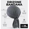 imageCooling Helmet Liners  Do Rag Skull Caps for Men  Cooling Head Wraps Hard Hat Liner  Motorcycle Pirate BandanaDark Gray