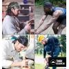 imageCooling Helmet Liners  Do Rag Skull Caps for Men  Cooling Head Wraps Hard Hat Liner  Motorcycle Pirate BandanaPaisley  Black