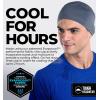 imageCooling Skull Cap for Men  Hard Hat Liner Cycling Cap Head Caps for Men Helmet Liner for MotorcycleDark Gray