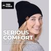 imageTough Headwear Daily Knit Beanie  Beanies Hats for Men  Winter Hats for Men ampamp Women  Warm Knitted Hats for Cold WeatherBlack  Dark Gray  Light Gray
