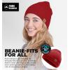 imageTough Headwear Daily Knit Beanie  Beanies Hats for Men  Winter Hats for Men ampamp Women  Warm Knitted Hats for Cold WeatherMaroon