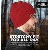 imageTough Headwear Daily Knit Beanie  Beanies Hats for Men  Winter Hats for Men ampamp Women  Warm Knitted Hats for Cold WeatherMaroon
