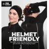 imageTough Headwear Fleece Ear Warmer Headband For Women ampamp Men Winter Headband Running Ear Muffs Ear Covers for Cold WeatherPonytail Black