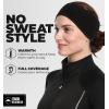 imageTough Headwear Fleece Ear Warmer Headband For Women ampamp Men Winter Headband Running Ear Muffs Ear Covers for Cold WeatherPonytail Black