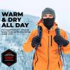 imageTough Headwear Half Ski Mask for Men ampamp Women Winter Face Mask for Cold Weather Half Balaclava Neck Gaiter Neck WarmerGreen Camo