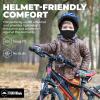 imageTough Headwear Kids Balaclava Ski Mask  Kids Ski Neck Gaiter ampamp Toddler Fleece Neck Warmer wHelmet Liner HoodBlack