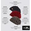 imageTough Headwear Slouchy Beanie Winter Hat for Women  Slouch Oversized Cable Knit Hats  Cold Weather Warm Chunky Knitted Cap