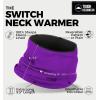 imageTough Headwear Swtich Winter Neck Gaiters For Men ampamp Women Fleece Neck Gaiter Fleece Neck Warmer Ski Gaiter  ReversiblePurple