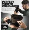 imageTough Headwear Warm Winter Ear Muffs For Men Women Earmuffs Behind the Head Fleece Ear Warmers Ear Covers for Cold WeatherBlack