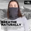 imageTough Headwear Winter Neck Warmer Warm Fleece Neck Gaiters For Men Women Ski Gaiter Face Mask For Cold Weather Neck ScarfGray