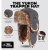 imageTough Headwear Winter Trapper Hat for Men ampamp Women  Winter Hat with Ear Flaps Ushanka Hat Mens Bomber Hats Russian HatHerringbone