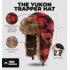 imageTough Headwear Winter Trapper Hat for Men ampamp Women  Winter Hat with Ear Flaps Ushanka Hat Mens Bomber Hats Russian HatLumberjack
