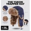 imageTough Headwear Winter Trapper Hat for Men ampamp Women  Winter Hat with Ear Flaps Ushanka Hat Mens Bomber Hats Russian HatNavy Blue