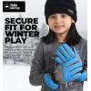 imageTough Outdoors Kids Insulated Waterproof Snow Gloves  Youth Winter Ski Gloves for Girls ampamp BoysBlue