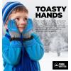 imageTough Outdoors Kids Insulated Waterproof Snow Gloves  Youth Winter Ski Gloves for Girls ampamp BoysBlue