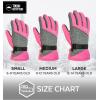 imageTough Outdoors Kids Insulated Waterproof Snow Gloves  Youth Winter Ski Gloves for Girls ampamp BoysPink