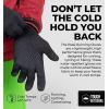 imageTough Outdoors Running Gloves  Touch Screen Ski Glove Liners  Mens Winter Gloves  Glove Liners for Cold Weather