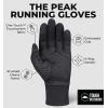 imageTough Outdoors Running Gloves  Touch Screen Ski Glove Liners  Mens Winter Gloves  Glove Liners for Cold Weather