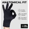 imageTough Outdoors Running Gloves  Touch Screen Ski Glove Liners  Mens Winter Gloves  Glove Liners for Cold Weather