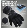 imageTough Outdoors Snow Gloves  Mens ampamp Womens Waterproof Winter ampamp Snowboarding Gloves
