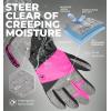 imageTough Outdoors Womens Waterproof Ski Gloves  Adult Snowboarding GlovesXSmall