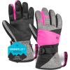imageTough Outdoors Womens Waterproof Ski Gloves  Adult Snowboarding GlovesXSmall