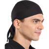 imageTough Headwear Skull Caps  Head Wraps for Men  Summer Mens Dreads Do Rag  Cooling Helmet Liners  Hard Hat Liner Du Rag  Workout Cycling Motorcycle Pirate Bandana