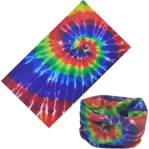 image12in1 Headband Prints  Versatile Lightweight Sports ampamp Casual Headwear  Bandana Neck Gaiter Balaclava Helmet Liner Mask ampamp More Constructed with High Performance Moisture Wicking Microfiber Tie Dye One Size
