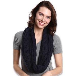 imageChunky Cable Knit Infinity Scarf by Tough Headwear  Stay Warm ampamp Stylish Year Round  Circle Loop Scarves for Women ampamp Men