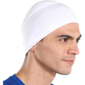 imageCooling Skull Cap for Men  Hard Hat Liner Cycling Cap Head Caps for Men Helmet Liner for MotorcycleWhite