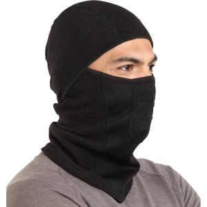 imageTough Headwear Full Face Mask for Cold WeatherMens Balaclava Face Warmer Winter Fleece Ski Masks Motorcycle ampamp ConstructionHeavyweight Hinged Balaclava