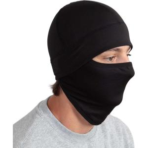 imageTough Headwear Skull Cap for MenMotorcycle Head CapSweat Caps for Men Skull Cap Helmet LinerRunning Beanie ParentBlack  Mask