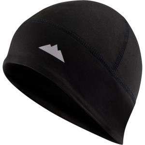 imageTough Headwear Skull Cap for MenMotorcycle Head CapSweat Caps for Men Skull Cap Helmet LinerRunning Beanie ParentBlack